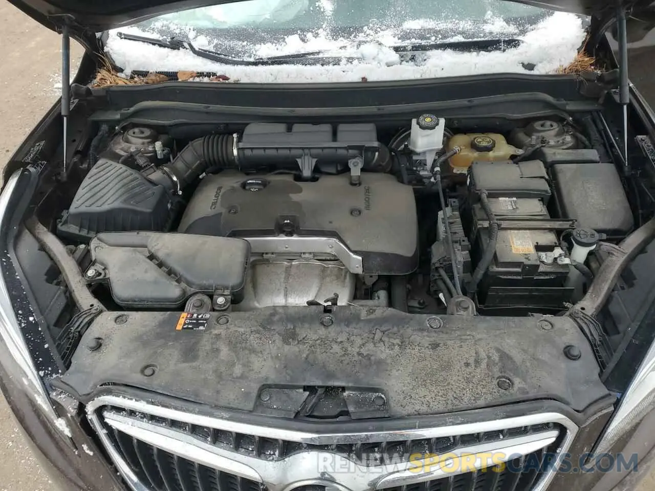 12 fotografías del automóvil dañado LRBFXBSA8LD015686 BUICK ENVISION 2020
