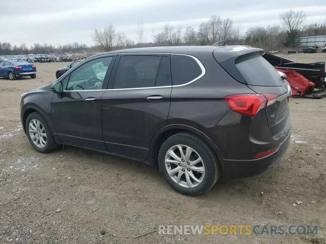 2 fotografías del automóvil dañado LRBFXBSA8LD015686 BUICK ENVISION 2020