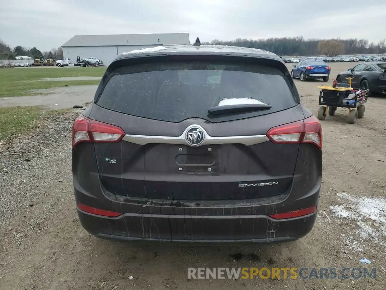 6 fotografías del automóvil dañado LRBFXBSA8LD015686 BUICK ENVISION 2020