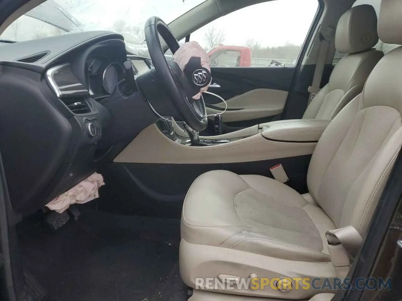 7 fotografías del automóvil dañado LRBFXBSA8LD015686 BUICK ENVISION 2020