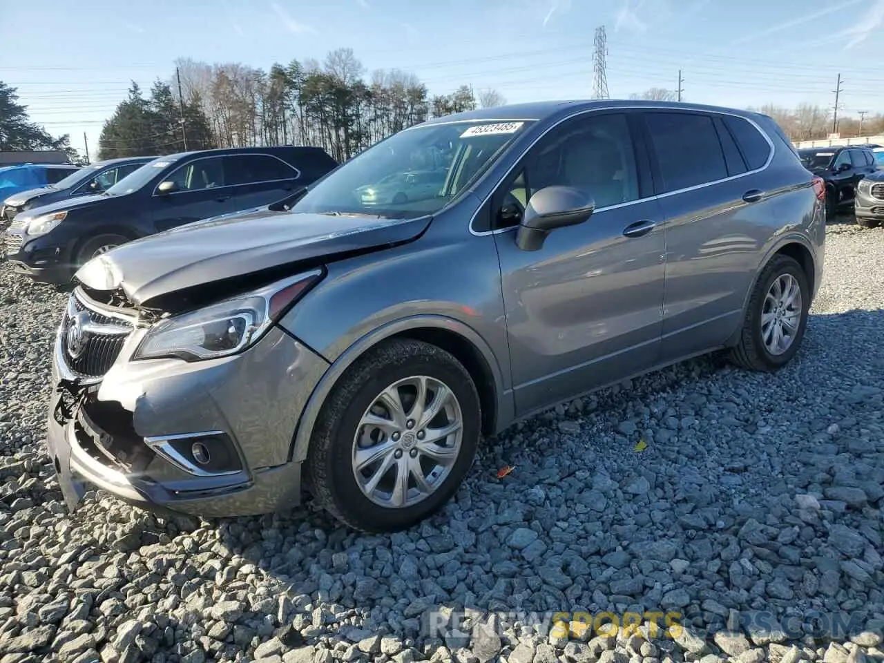 1 fotografías del automóvil dañado LRBFXBSA8LD198314 BUICK ENVISION 2020