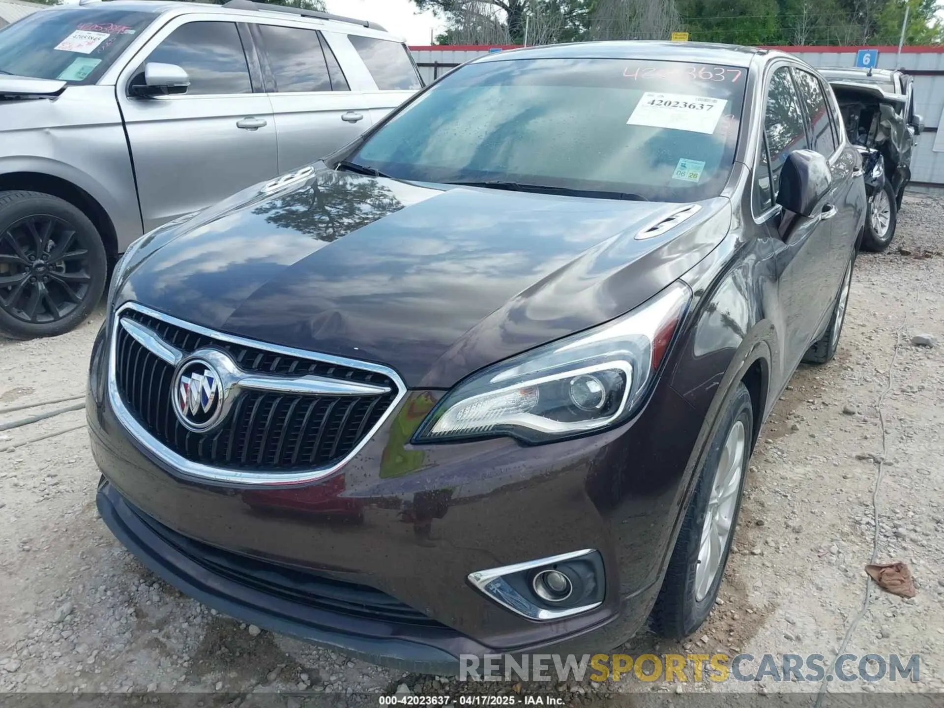 6 fotografías del automóvil dañado LRBFXBSA9LD033260 BUICK ENVISION 2020