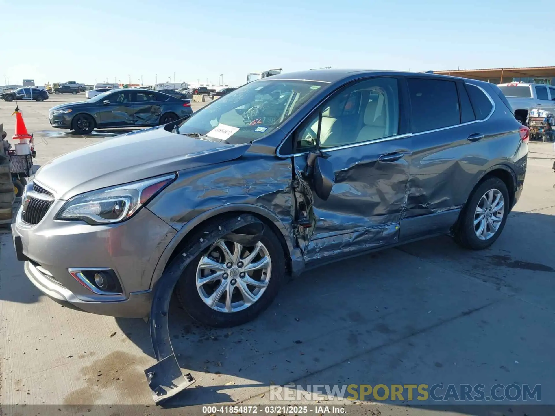 6 fotografías del automóvil dañado LRBFXBSA9LD128353 BUICK ENVISION 2020