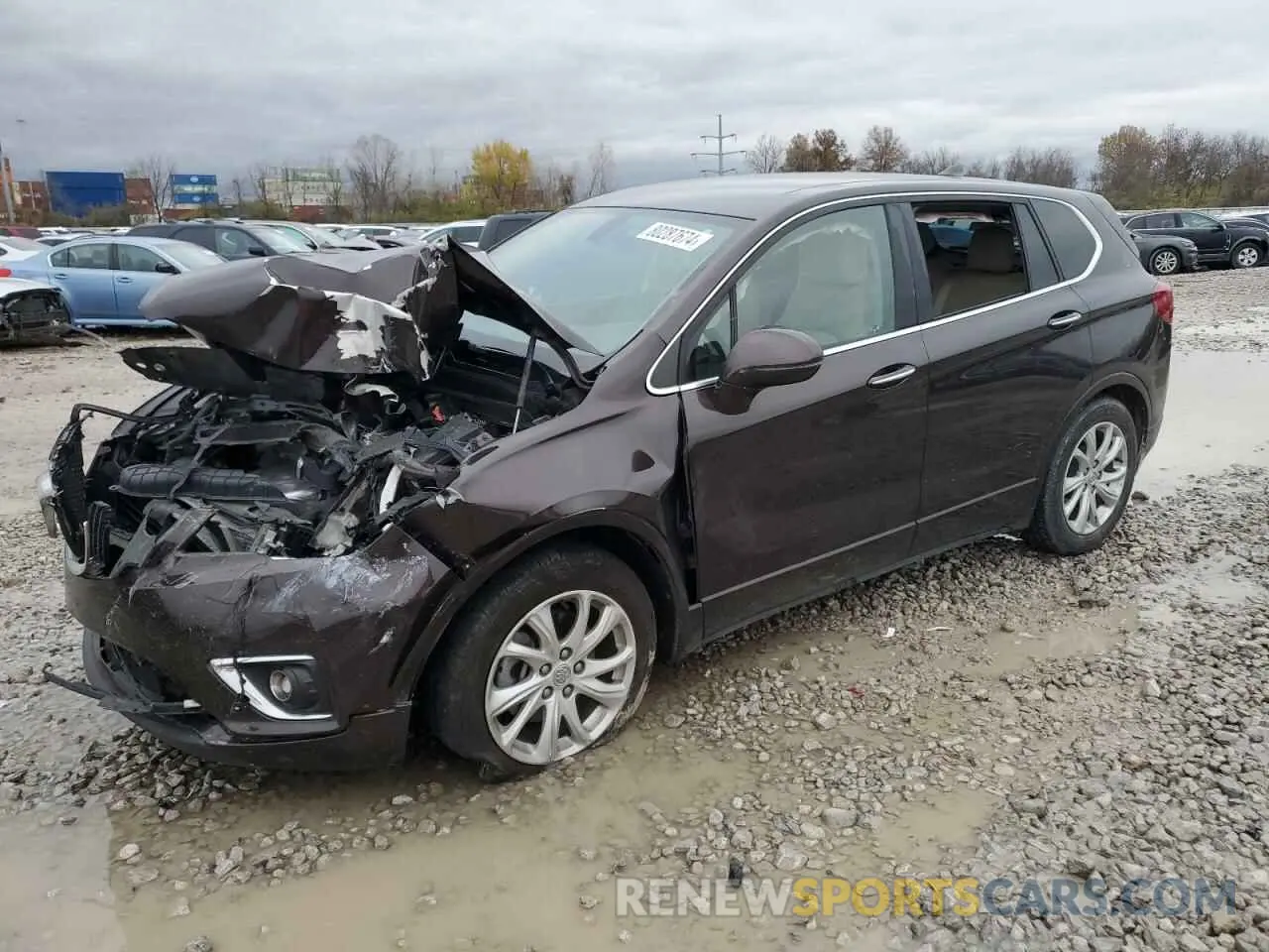 1 fotografías del automóvil dañado LRBFXBSAXLD110685 BUICK ENVISION 2020
