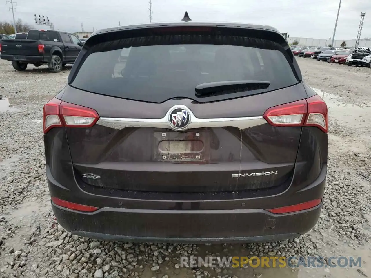 6 fotografías del automóvil dañado LRBFXBSAXLD110685 BUICK ENVISION 2020