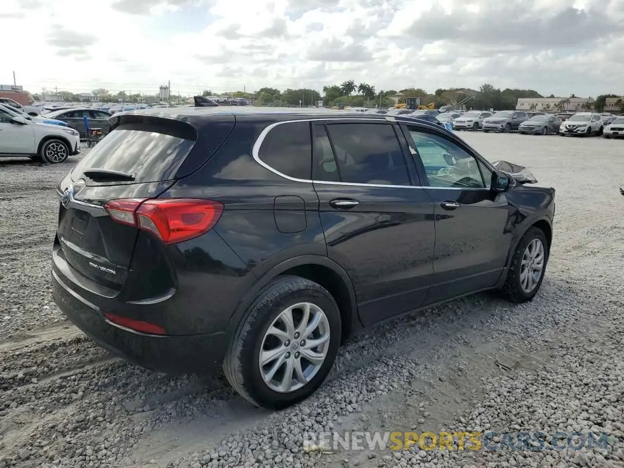 3 fotografías del automóvil dañado LRBFXBSAXLD112145 BUICK ENVISION 2020