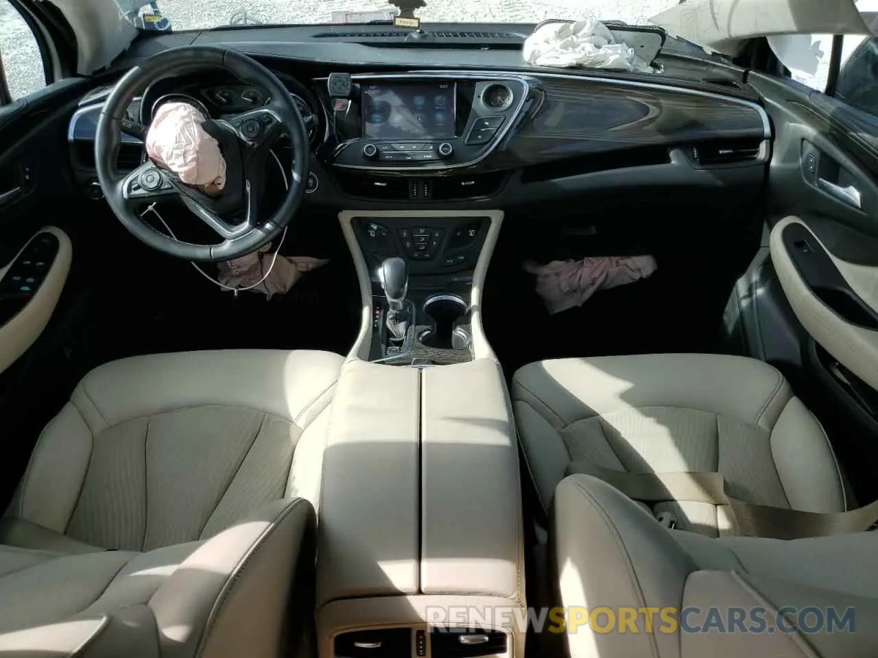 8 fotografías del automóvil dañado LRBFXBSAXLD112145 BUICK ENVISION 2020