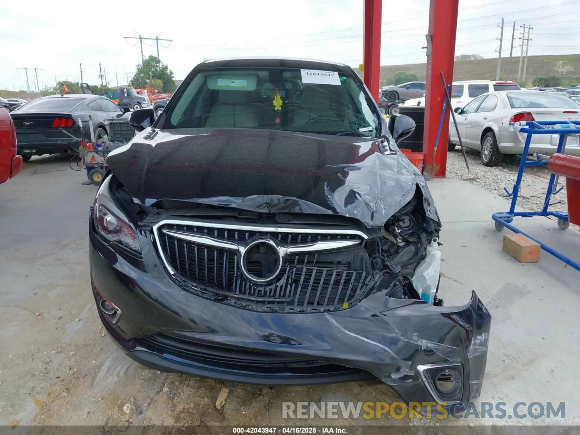 12 fotografías del automóvil dañado LRBFXBSAXLD137742 BUICK ENVISION 2020