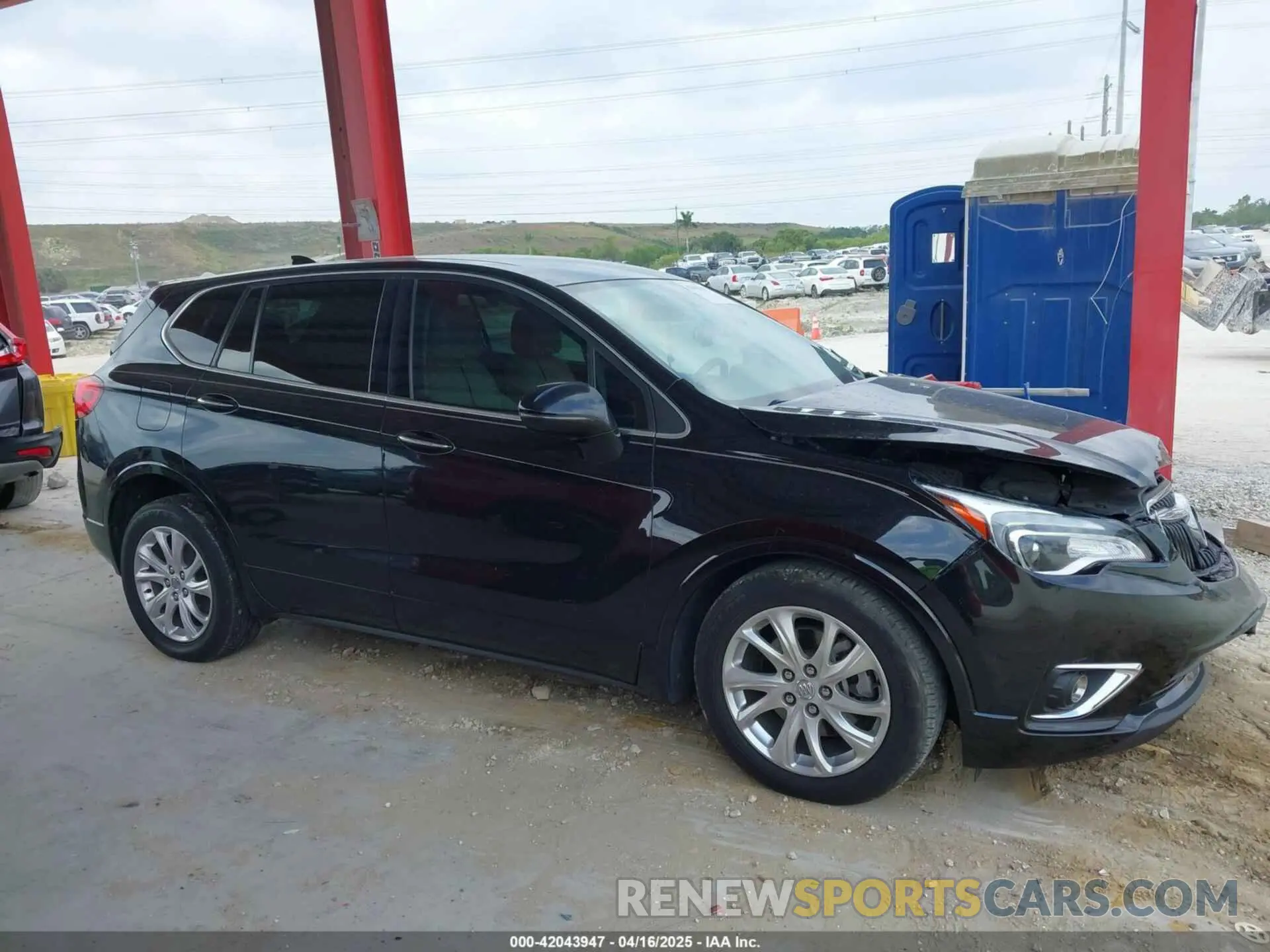 13 fotografías del automóvil dañado LRBFXBSAXLD137742 BUICK ENVISION 2020