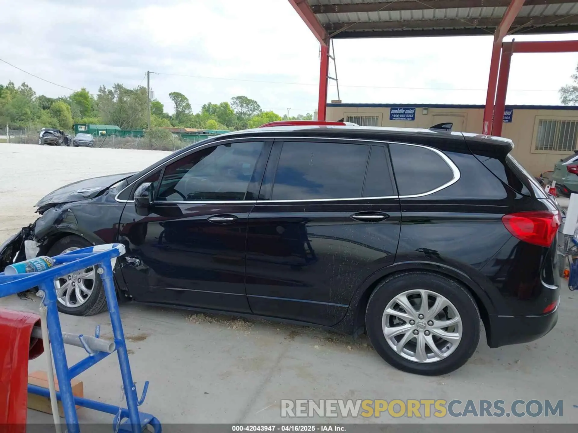 14 fotografías del automóvil dañado LRBFXBSAXLD137742 BUICK ENVISION 2020