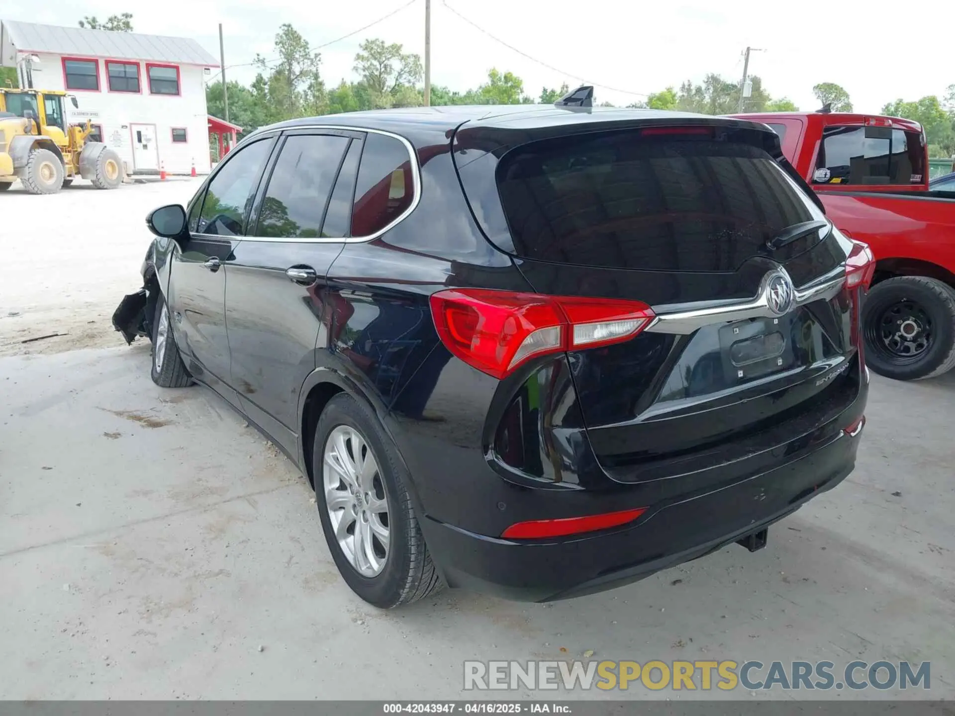 3 fotografías del automóvil dañado LRBFXBSAXLD137742 BUICK ENVISION 2020