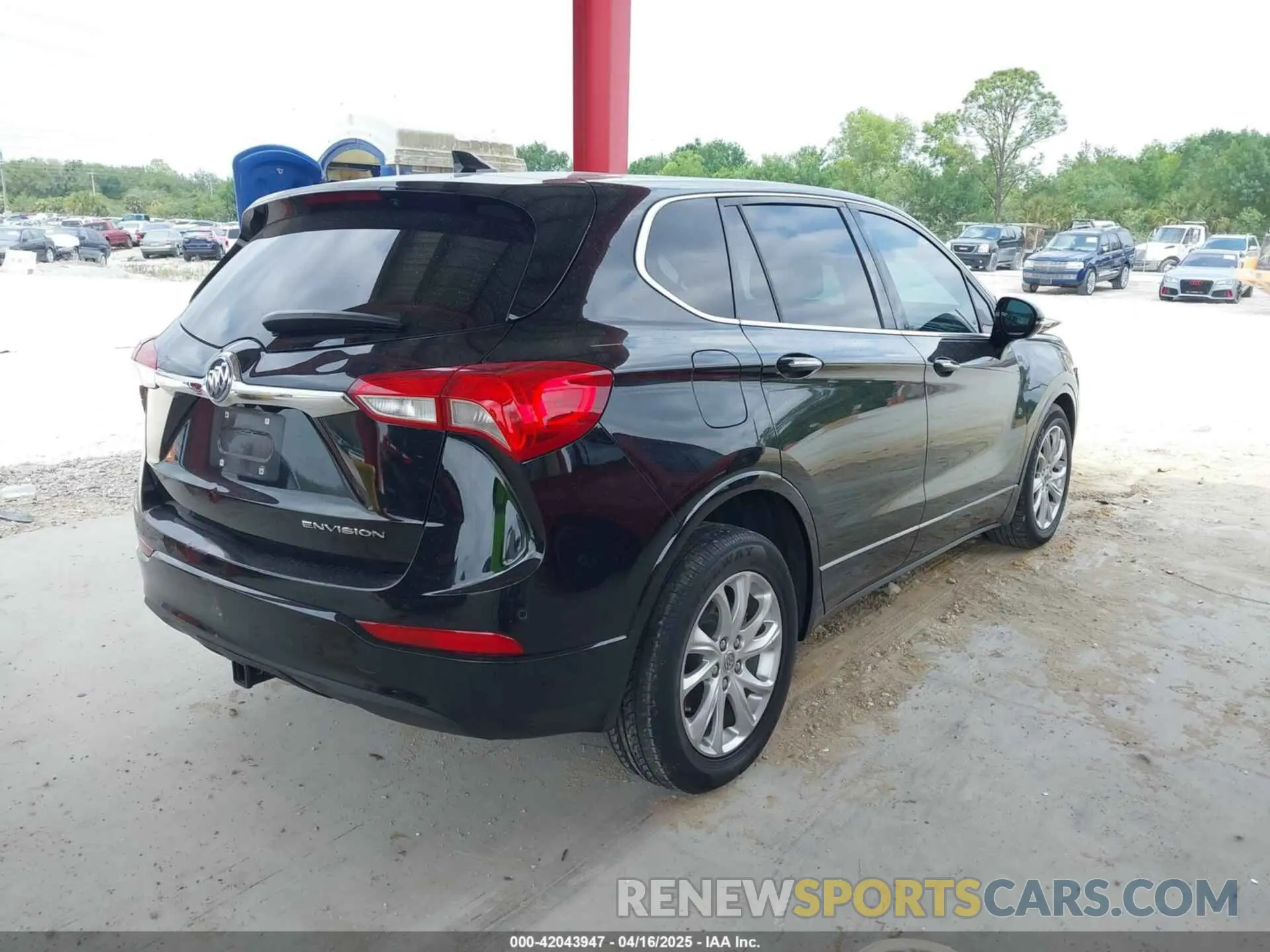 4 fotografías del automóvil dañado LRBFXBSAXLD137742 BUICK ENVISION 2020
