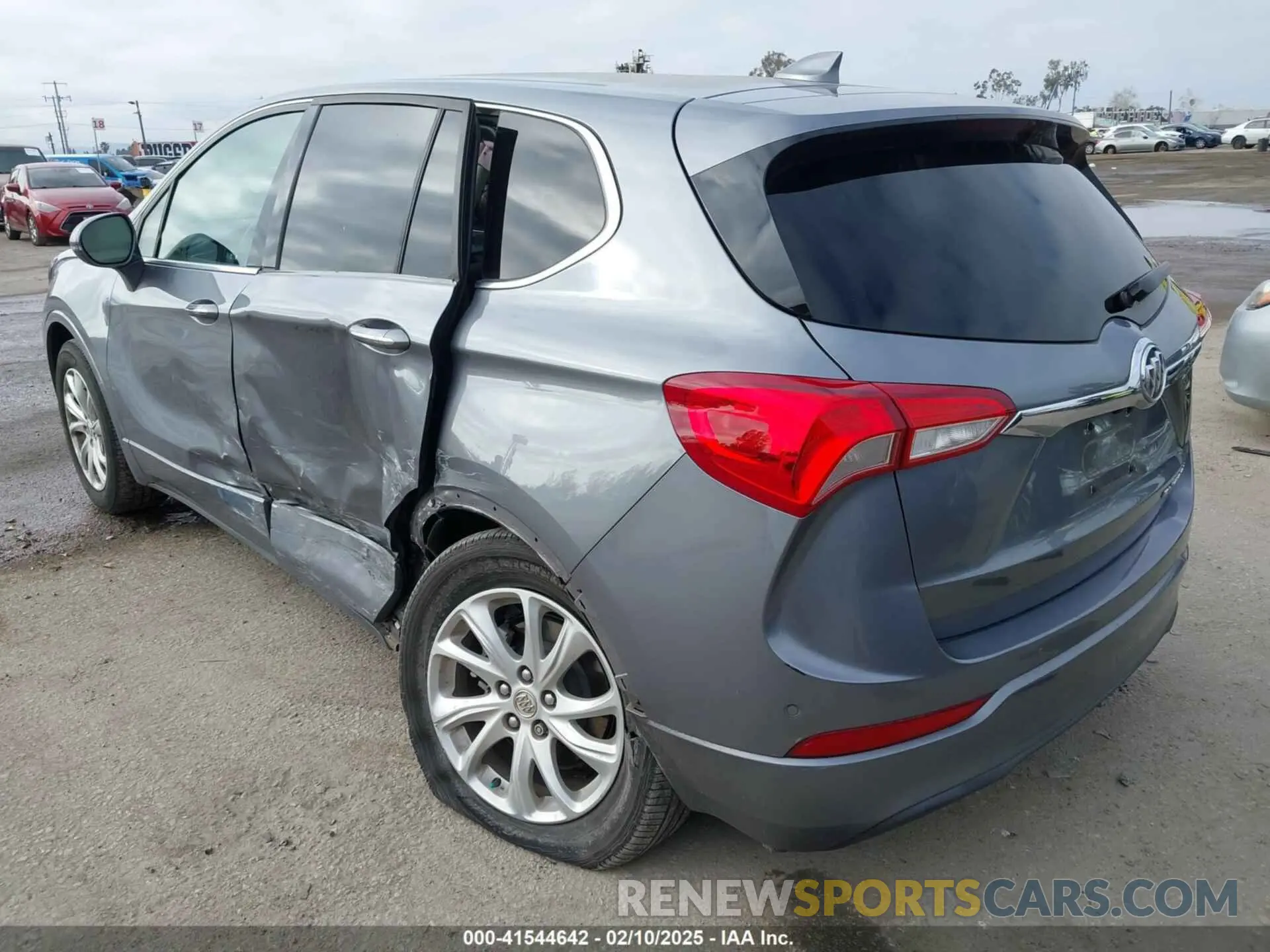 3 fotografías del automóvil dañado LRBFXBSAXLD160003 BUICK ENVISION 2020