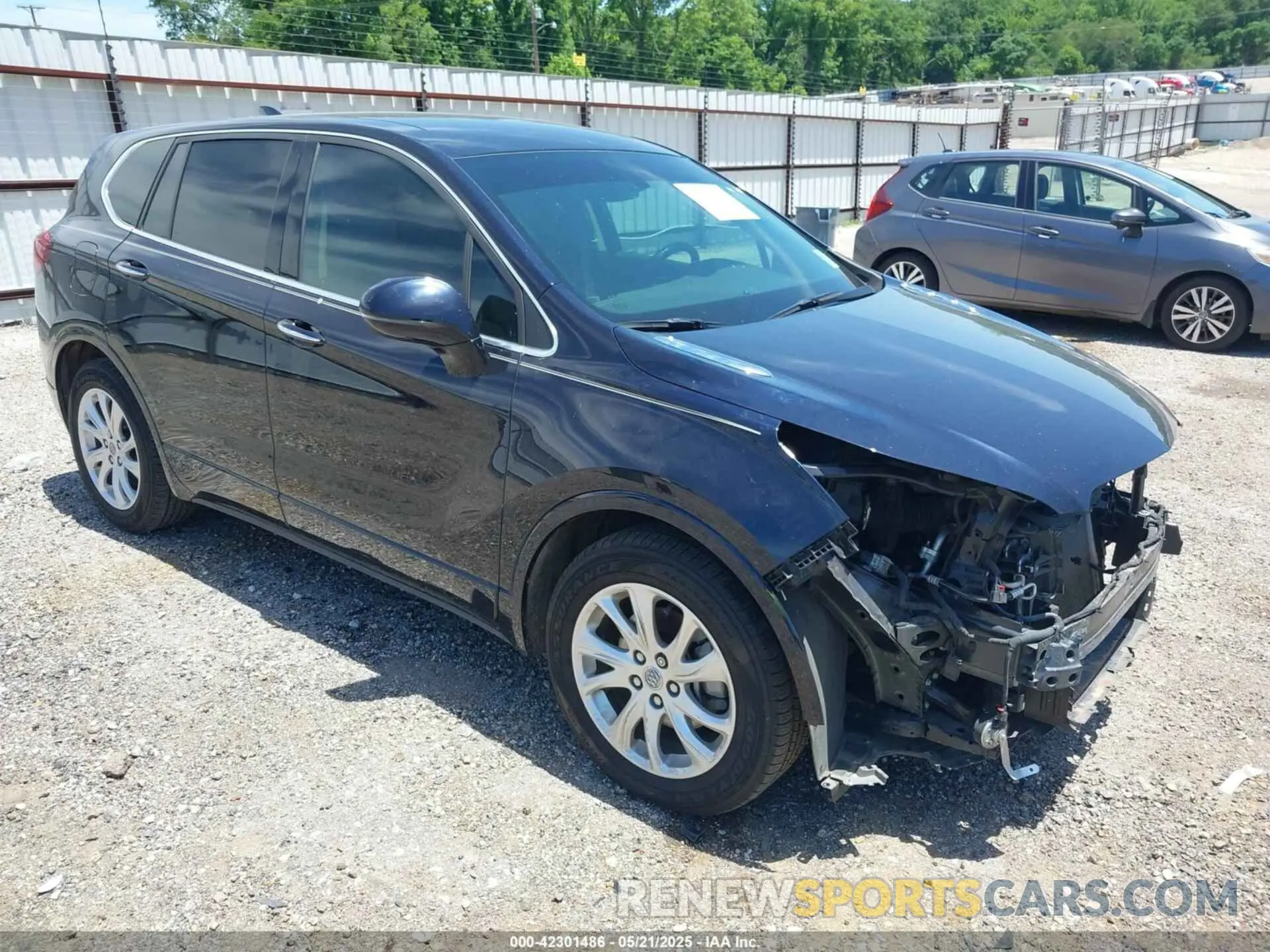 1 fotografías del automóvil dañado LRBFXBSAXLD230048 BUICK ENVISION 2020