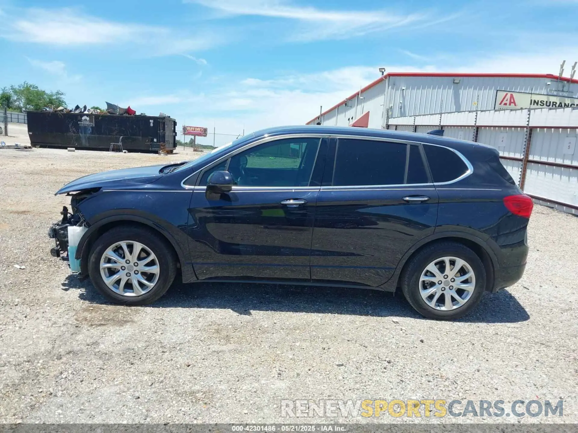 15 fotografías del automóvil dañado LRBFXBSAXLD230048 BUICK ENVISION 2020