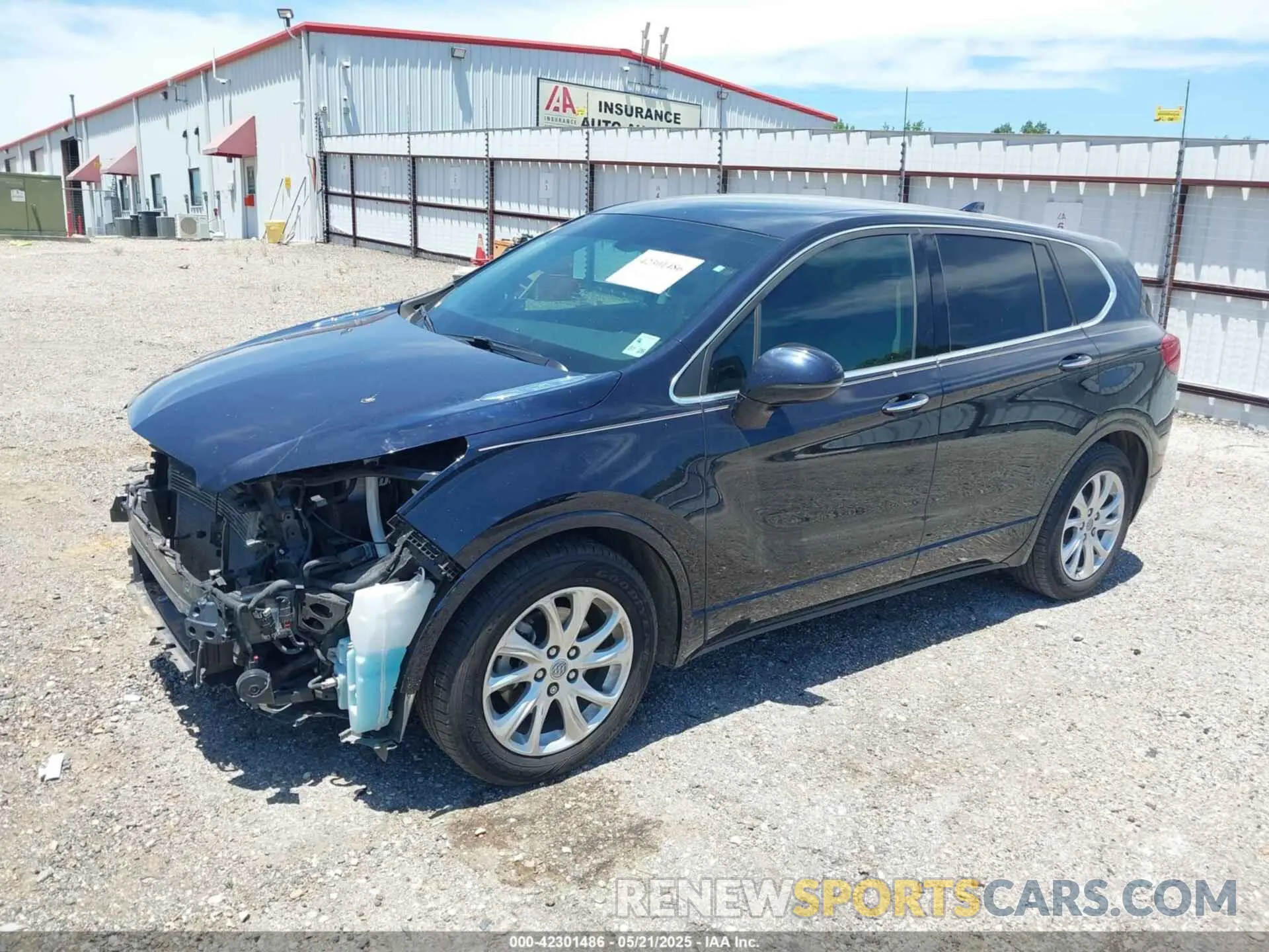 2 fotografías del automóvil dañado LRBFXBSAXLD230048 BUICK ENVISION 2020