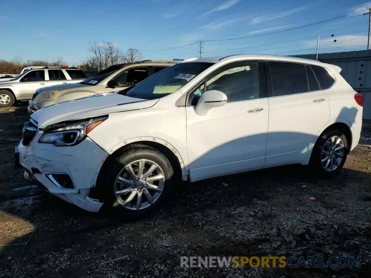 1 fotografías del automóvil dañado LRBFXCSA1LD101704 BUICK ENVISION 2020
