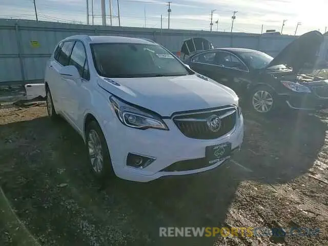 14 fotografías del automóvil dañado LRBFXCSA1LD101704 BUICK ENVISION 2020