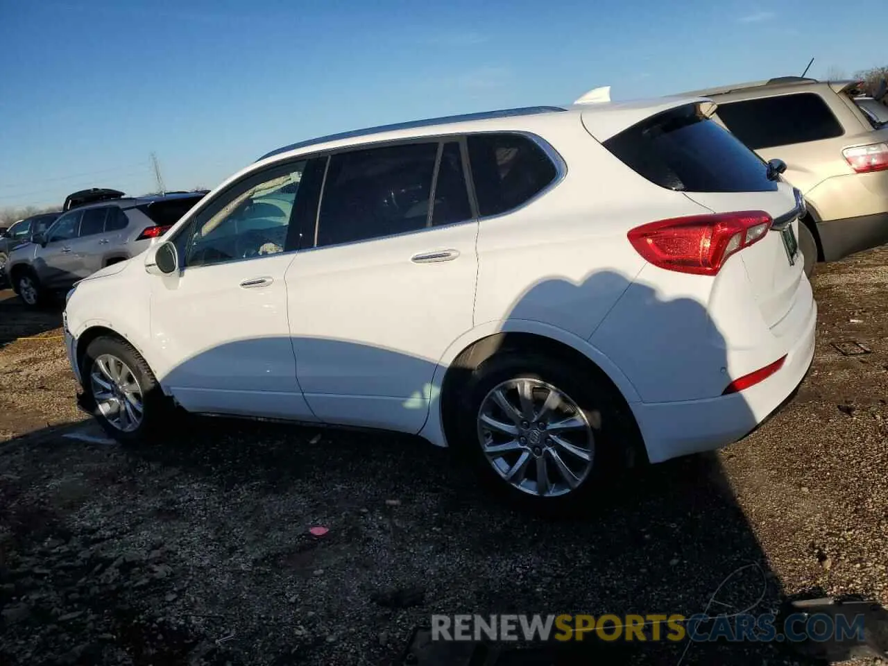 2 fotografías del automóvil dañado LRBFXCSA1LD101704 BUICK ENVISION 2020