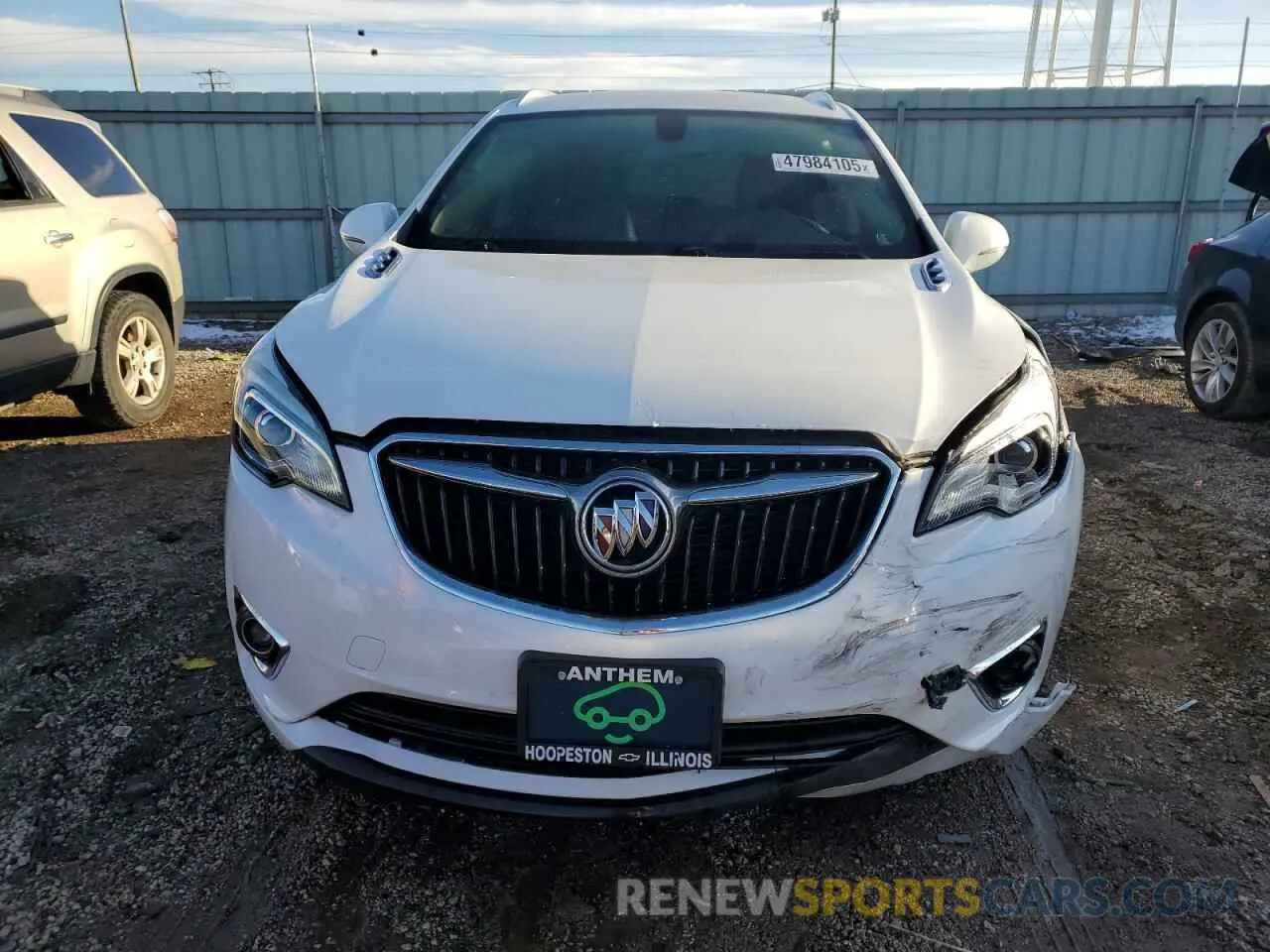 5 fotografías del automóvil dañado LRBFXCSA1LD101704 BUICK ENVISION 2020