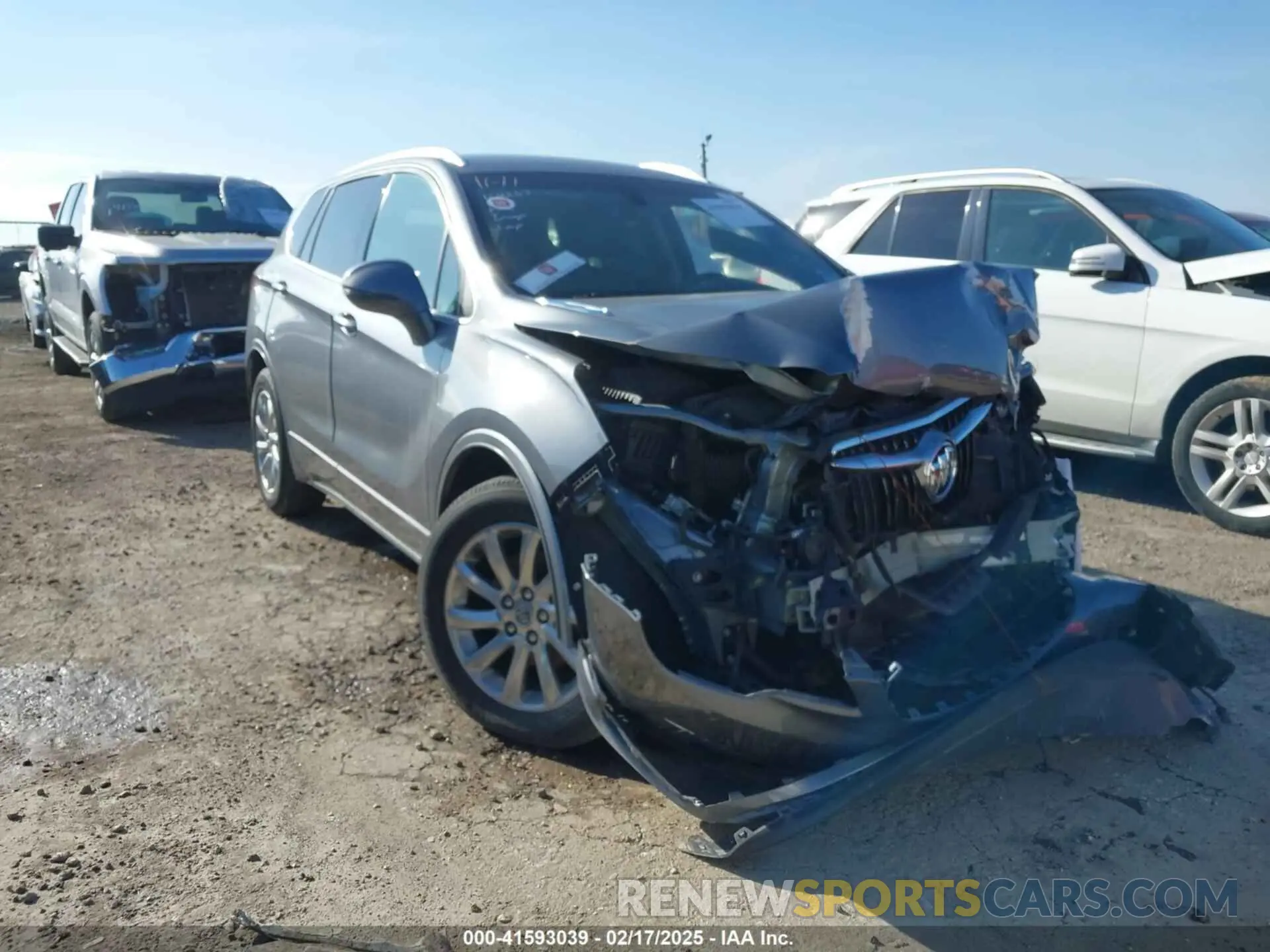 1 fotografías del automóvil dañado LRBFXCSA1LD164267 BUICK ENVISION 2020