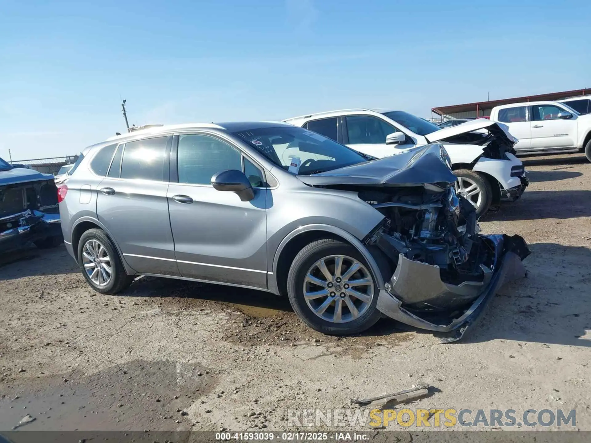 14 fotografías del automóvil dañado LRBFXCSA1LD164267 BUICK ENVISION 2020