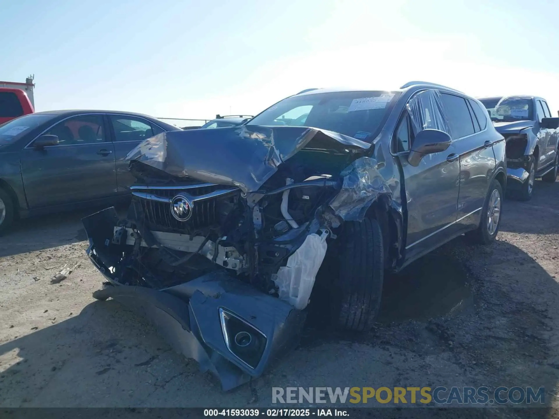 2 fotografías del automóvil dañado LRBFXCSA1LD164267 BUICK ENVISION 2020
