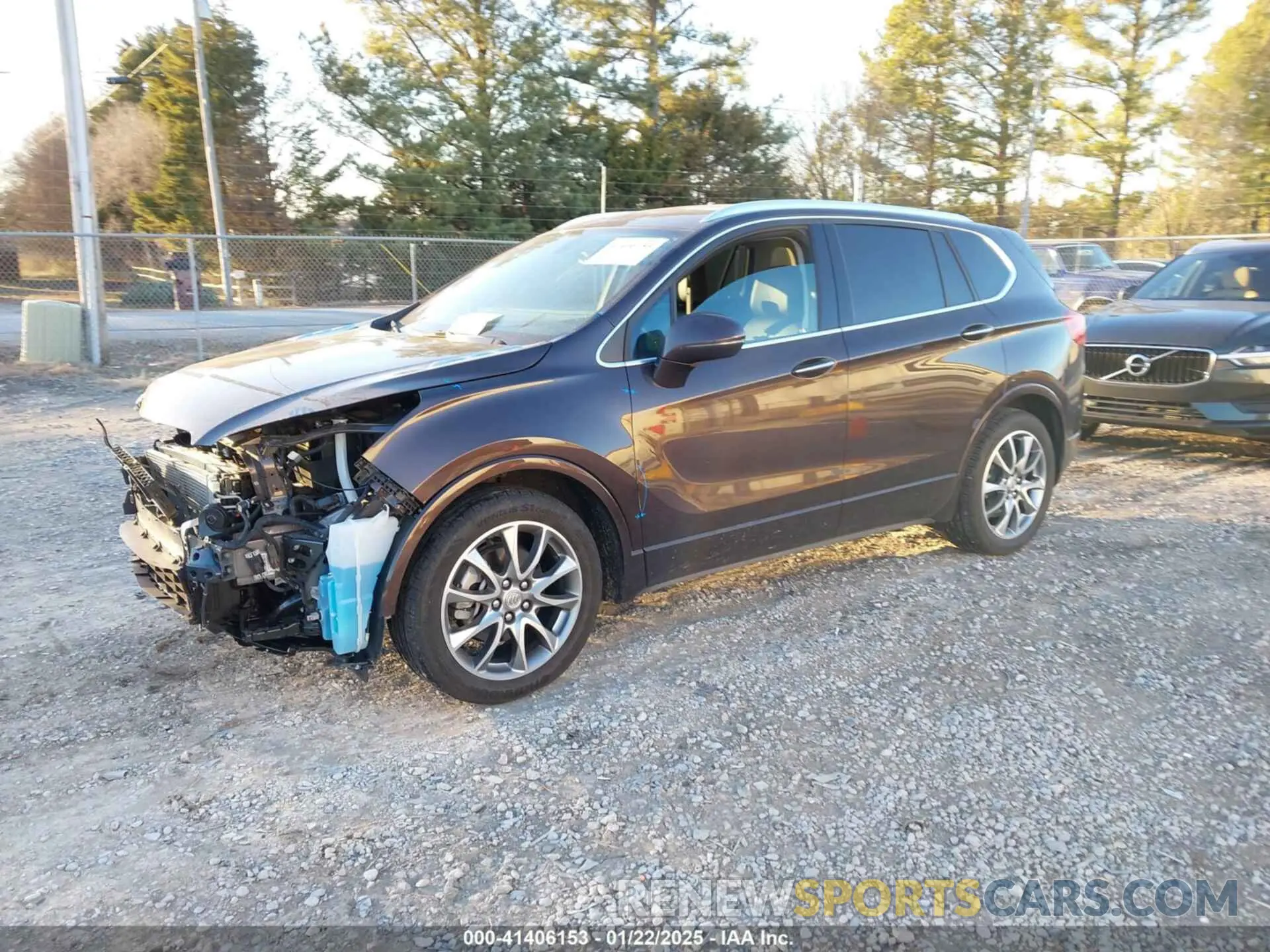 2 fotografías del automóvil dañado LRBFXCSA1LD184017 BUICK ENVISION 2020