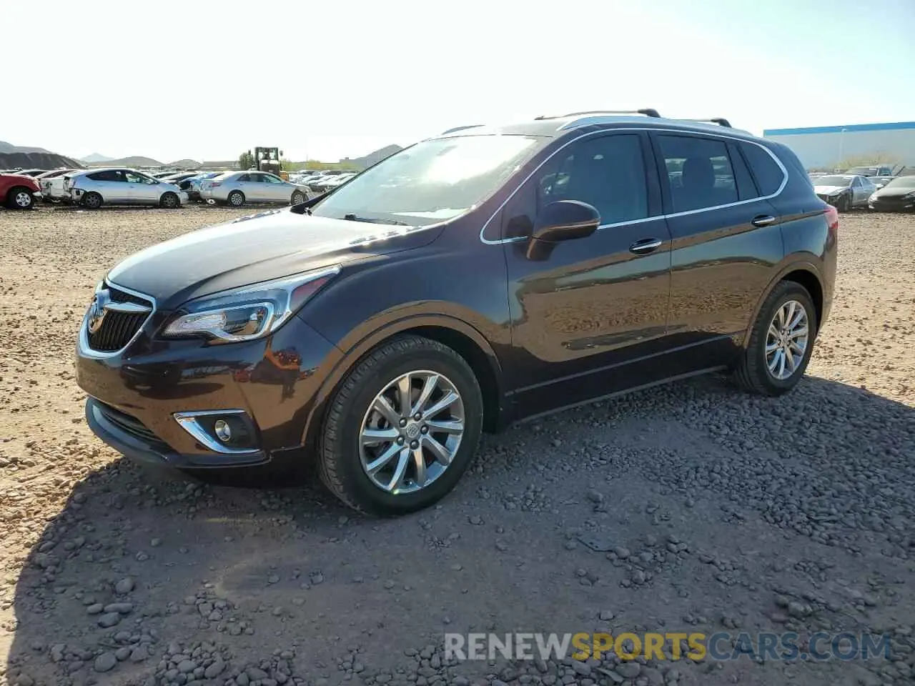 1 fotografías del automóvil dañado LRBFXCSA1LD207733 BUICK ENVISION 2020