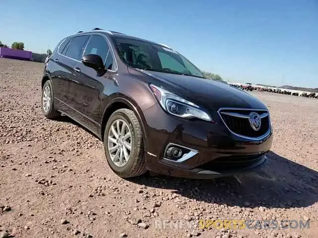 12 fotografías del automóvil dañado LRBFXCSA1LD207733 BUICK ENVISION 2020