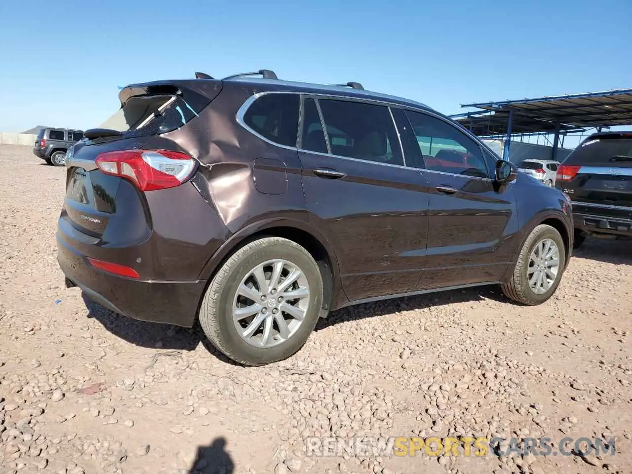 3 fotografías del automóvil dañado LRBFXCSA1LD207733 BUICK ENVISION 2020