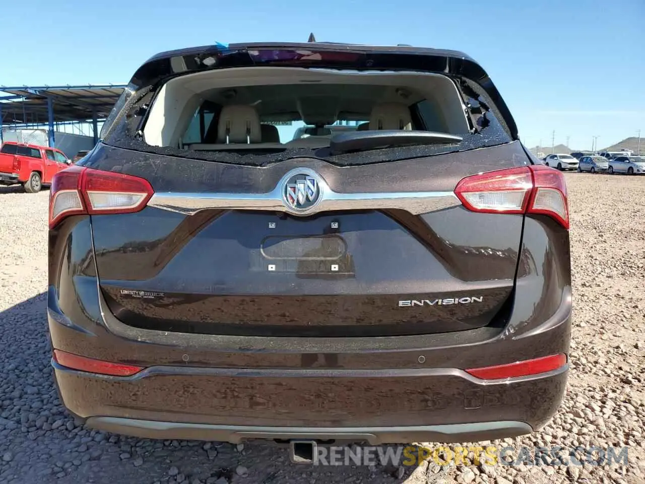 6 fotografías del automóvil dañado LRBFXCSA1LD207733 BUICK ENVISION 2020
