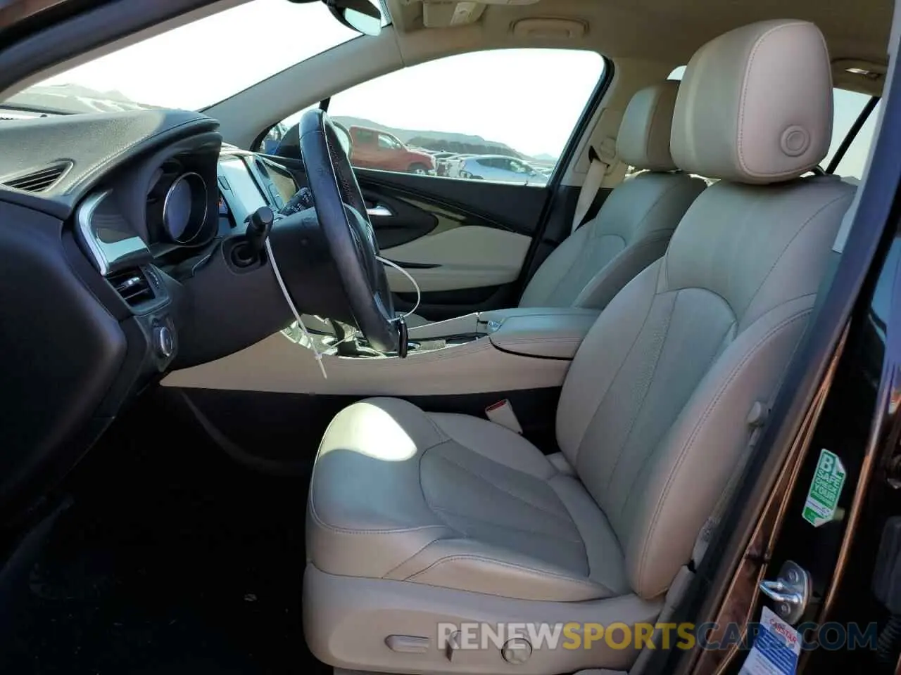 7 fotografías del automóvil dañado LRBFXCSA1LD207733 BUICK ENVISION 2020