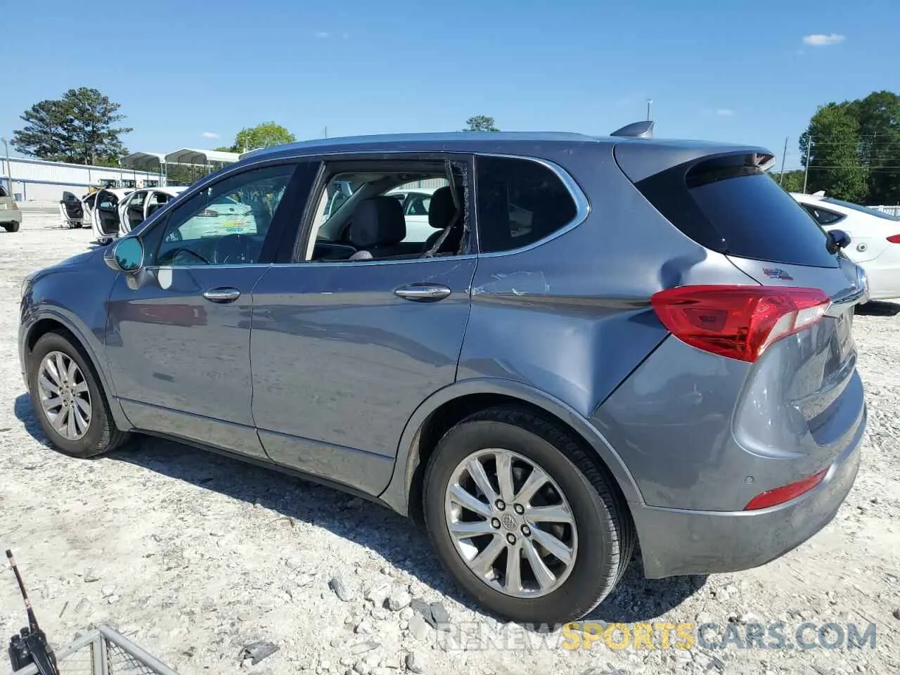 2 fotografías del automóvil dañado LRBFXCSA1LD213998 BUICK ENVISION 2020