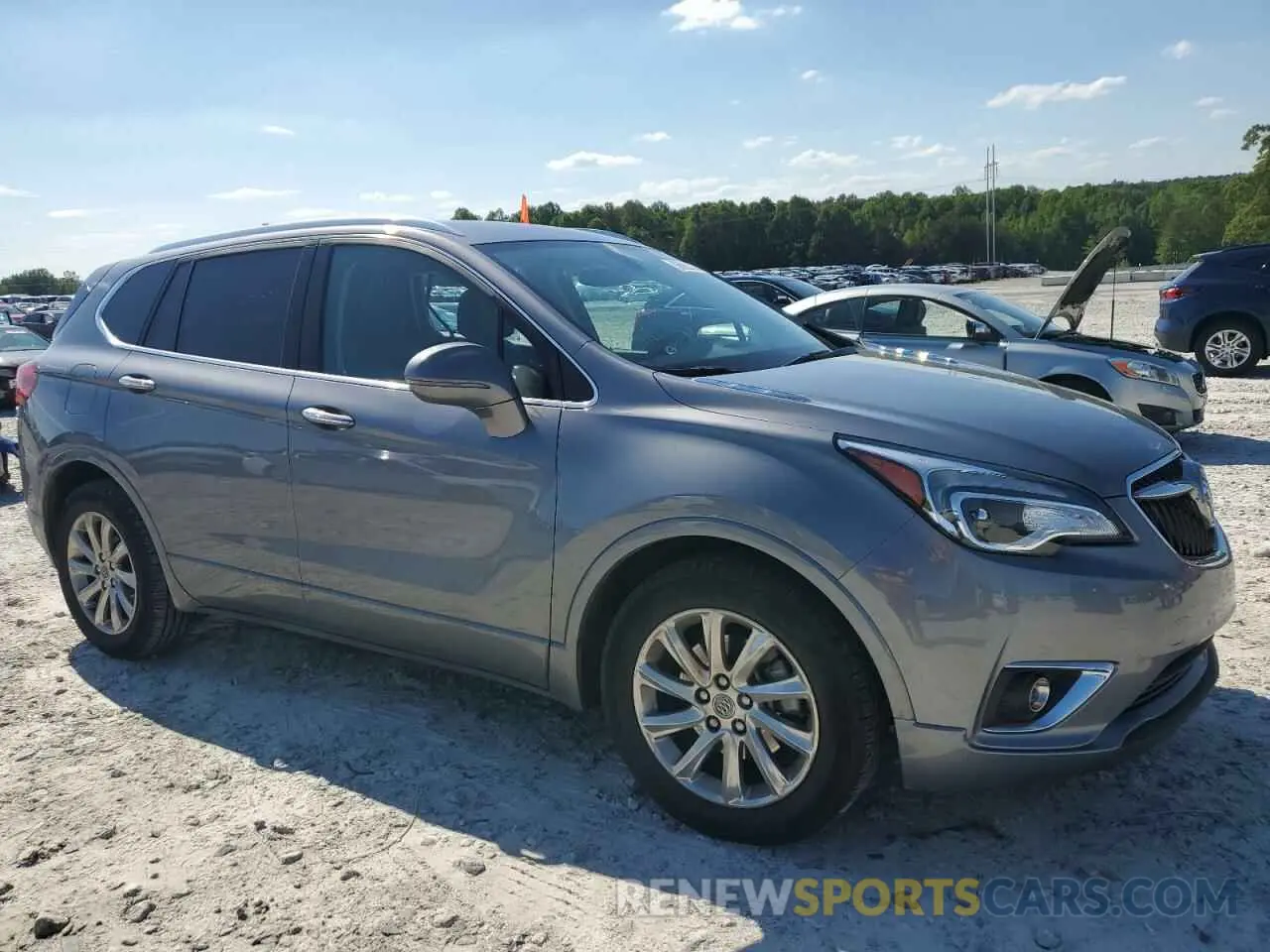 4 fotografías del automóvil dañado LRBFXCSA1LD213998 BUICK ENVISION 2020
