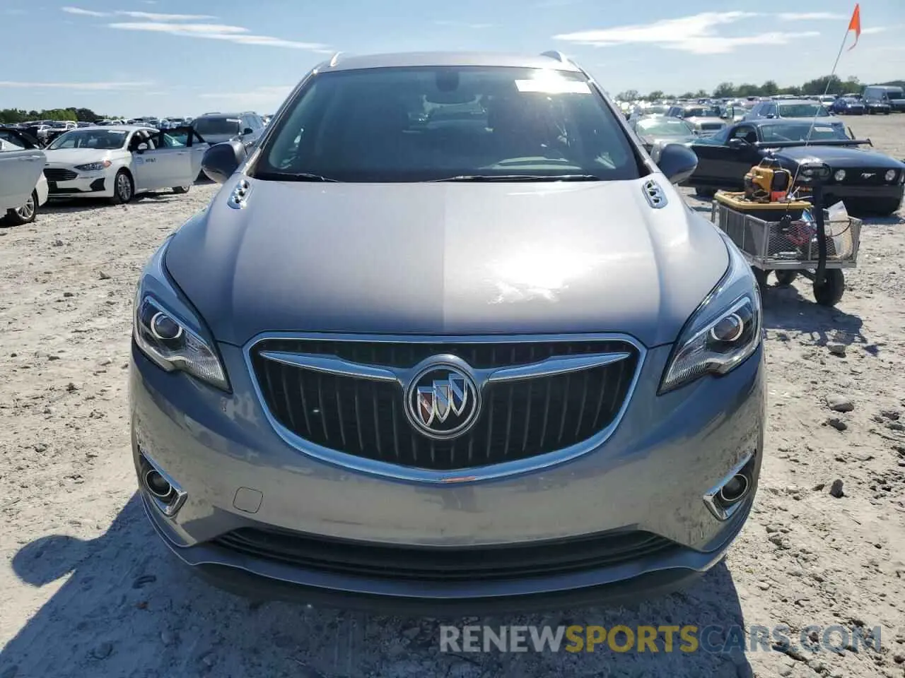 5 fotografías del automóvil dañado LRBFXCSA1LD213998 BUICK ENVISION 2020