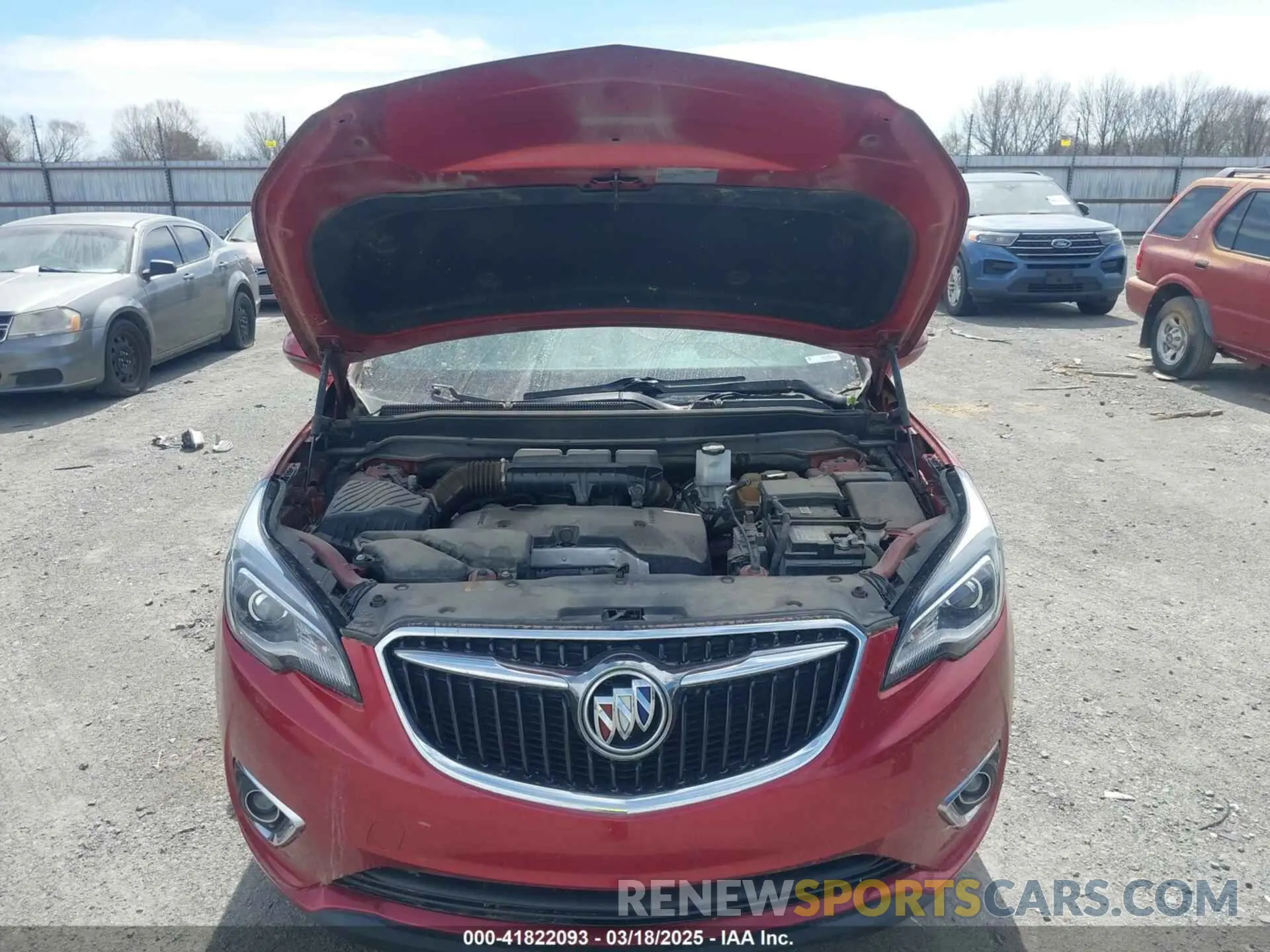 10 fotografías del automóvil dañado LRBFXCSA2LD019996 BUICK ENVISION 2020
