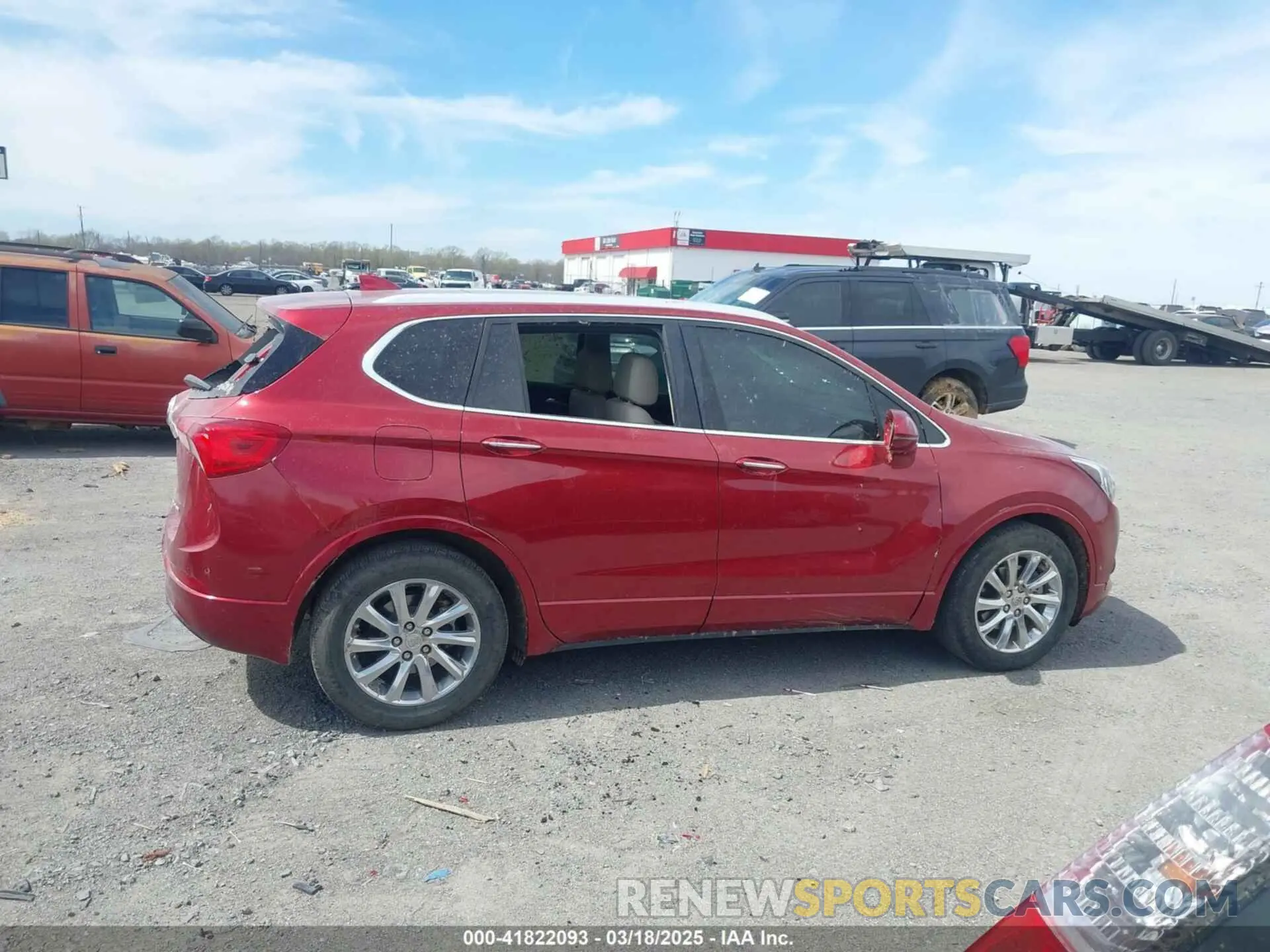 13 fotografías del automóvil dañado LRBFXCSA2LD019996 BUICK ENVISION 2020