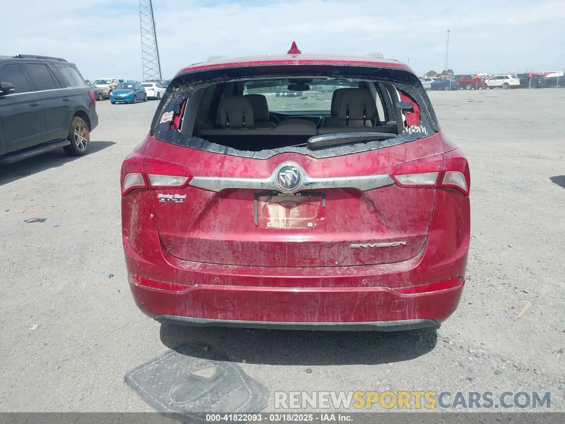 16 fotografías del automóvil dañado LRBFXCSA2LD019996 BUICK ENVISION 2020