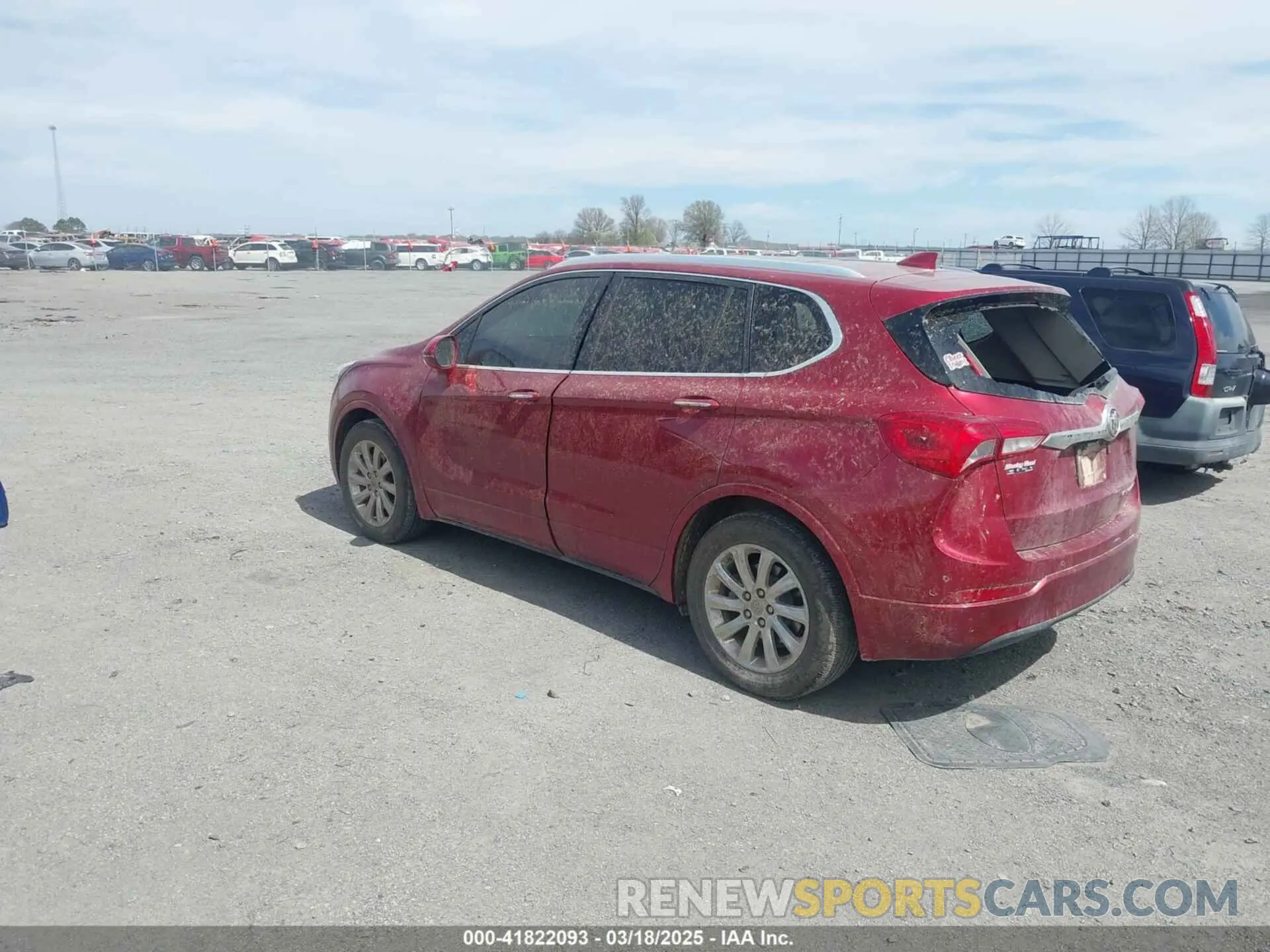 3 fotografías del automóvil dañado LRBFXCSA2LD019996 BUICK ENVISION 2020