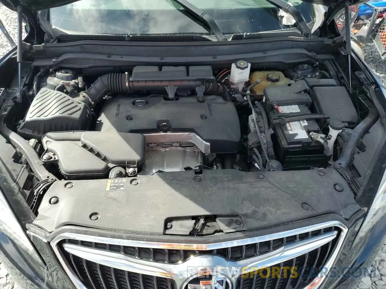 12 fotografías del automóvil dañado LRBFXCSA2LD081057 BUICK ENVISION 2020