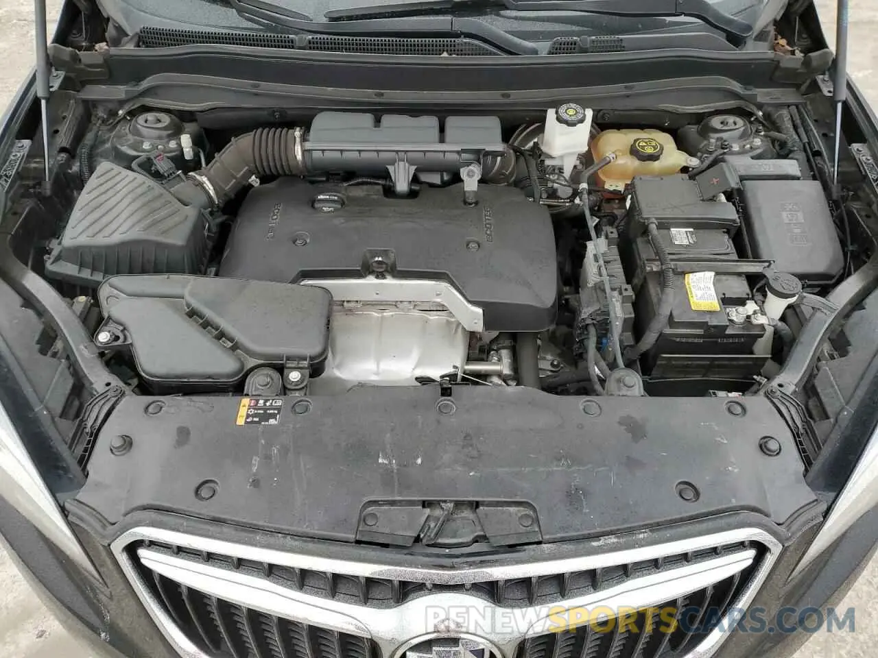 11 fotografías del automóvil dañado LRBFXCSA2LD208812 BUICK ENVISION 2020