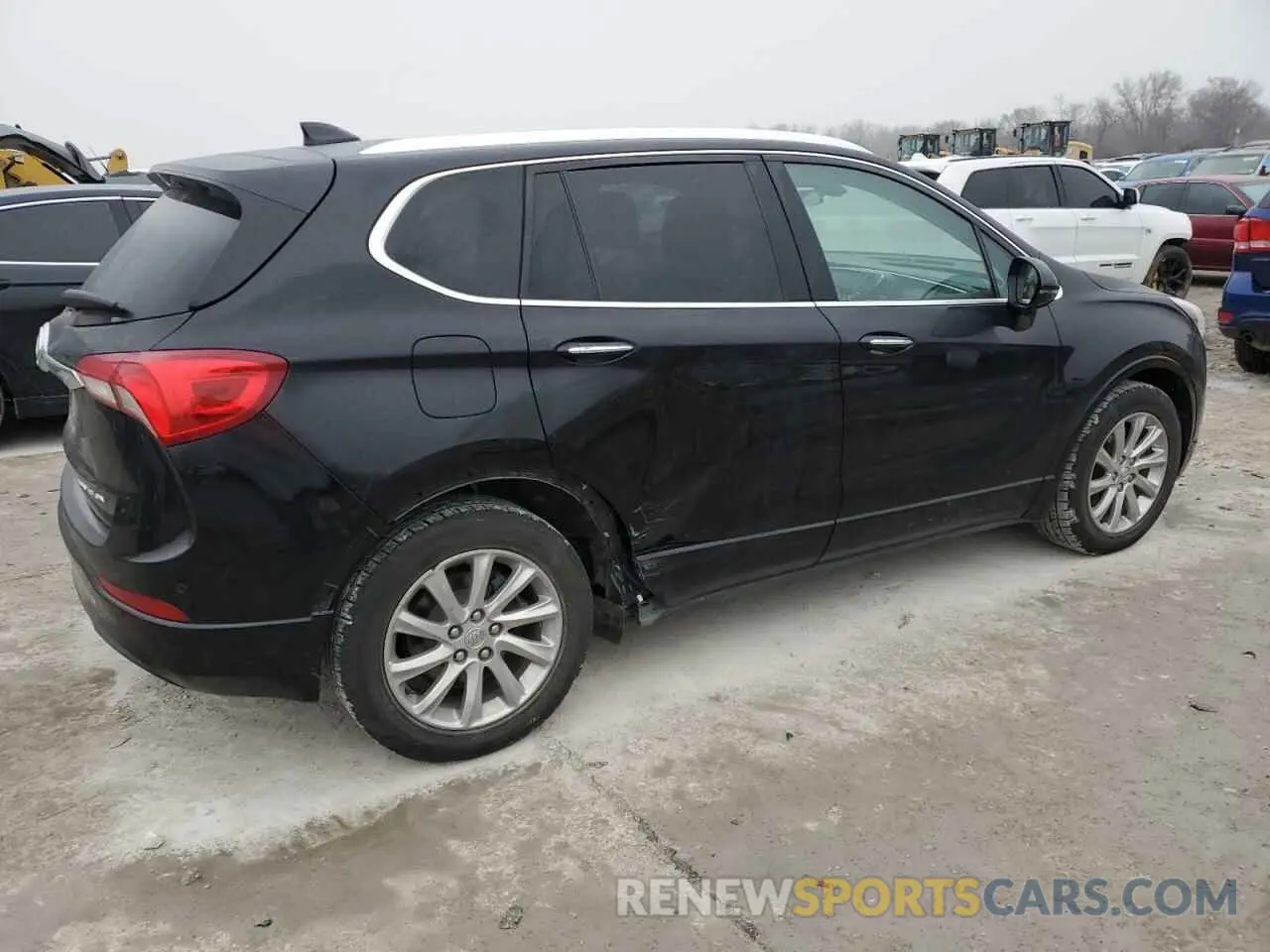 3 fotografías del automóvil dañado LRBFXCSA2LD208812 BUICK ENVISION 2020