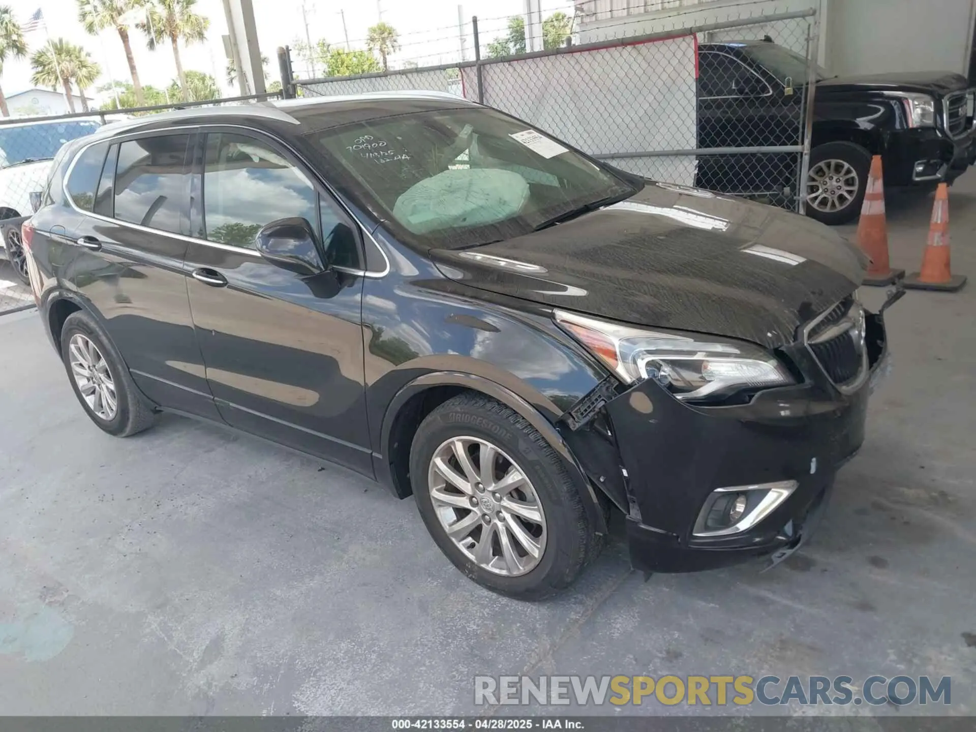 1 fotografías del automóvil dañado LRBFXCSA3LD015729 BUICK ENVISION 2020