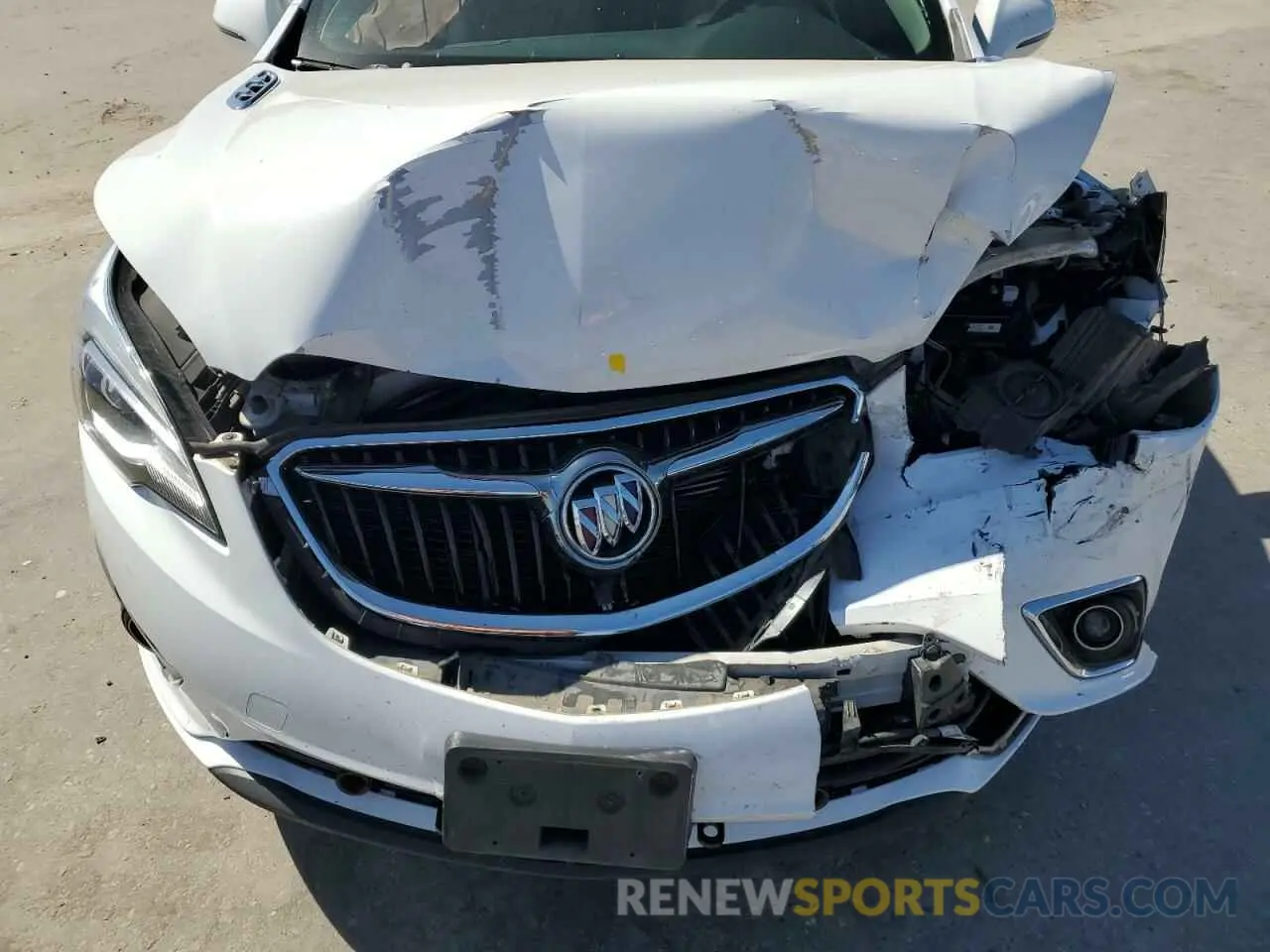 12 fotografías del automóvil dañado LRBFXCSA3LD035625 BUICK ENVISION 2020