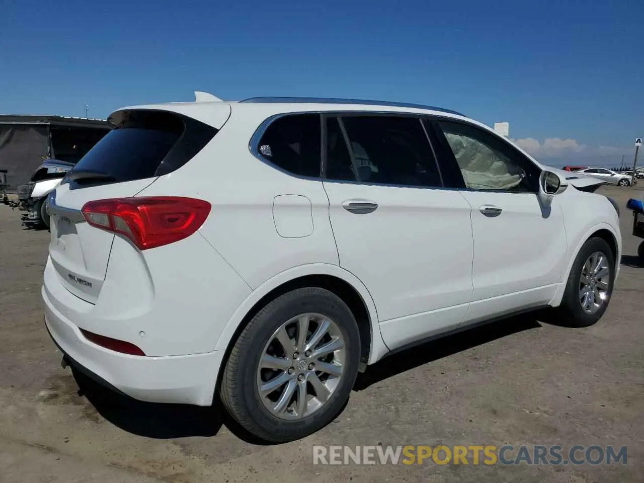 3 fotografías del automóvil dañado LRBFXCSA3LD035625 BUICK ENVISION 2020
