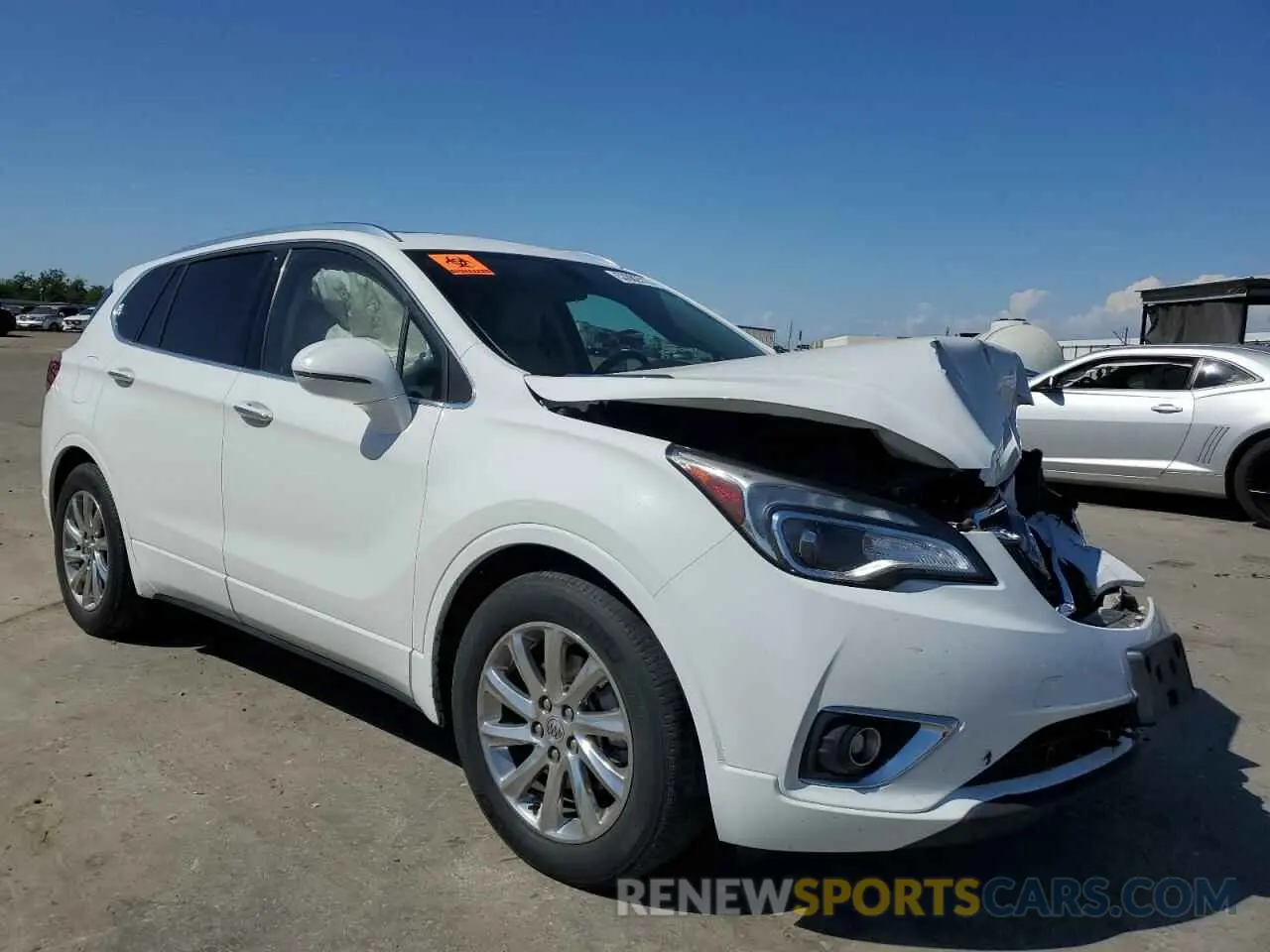4 fotografías del automóvil dañado LRBFXCSA3LD035625 BUICK ENVISION 2020