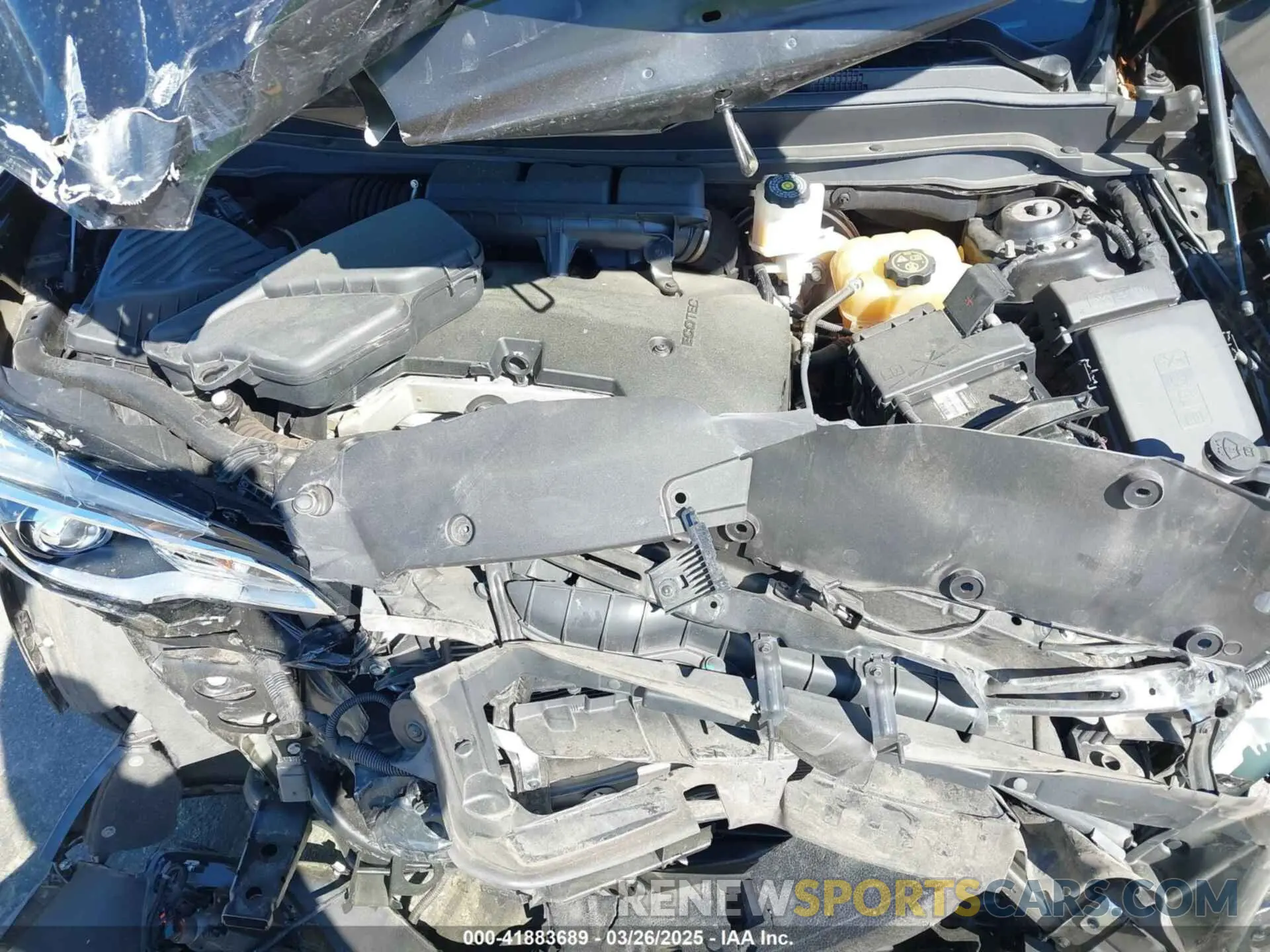 10 fotografías del automóvil dañado LRBFXCSA3LD100196 BUICK ENVISION 2020