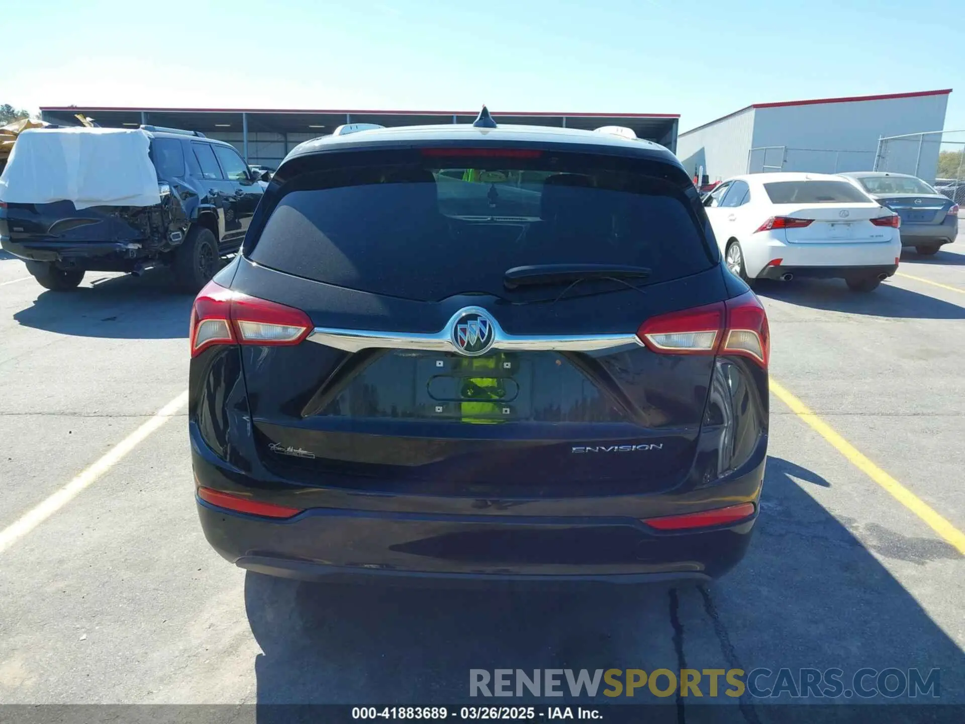 16 fotografías del automóvil dañado LRBFXCSA3LD100196 BUICK ENVISION 2020