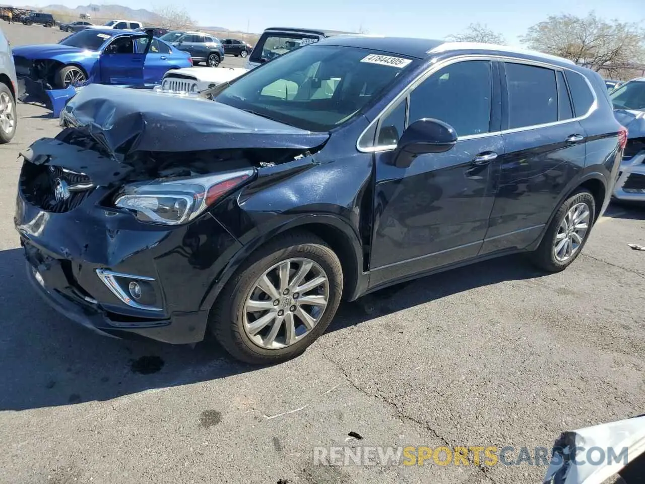 1 fotografías del automóvil dañado LRBFXCSA3LD104071 BUICK ENVISION 2020